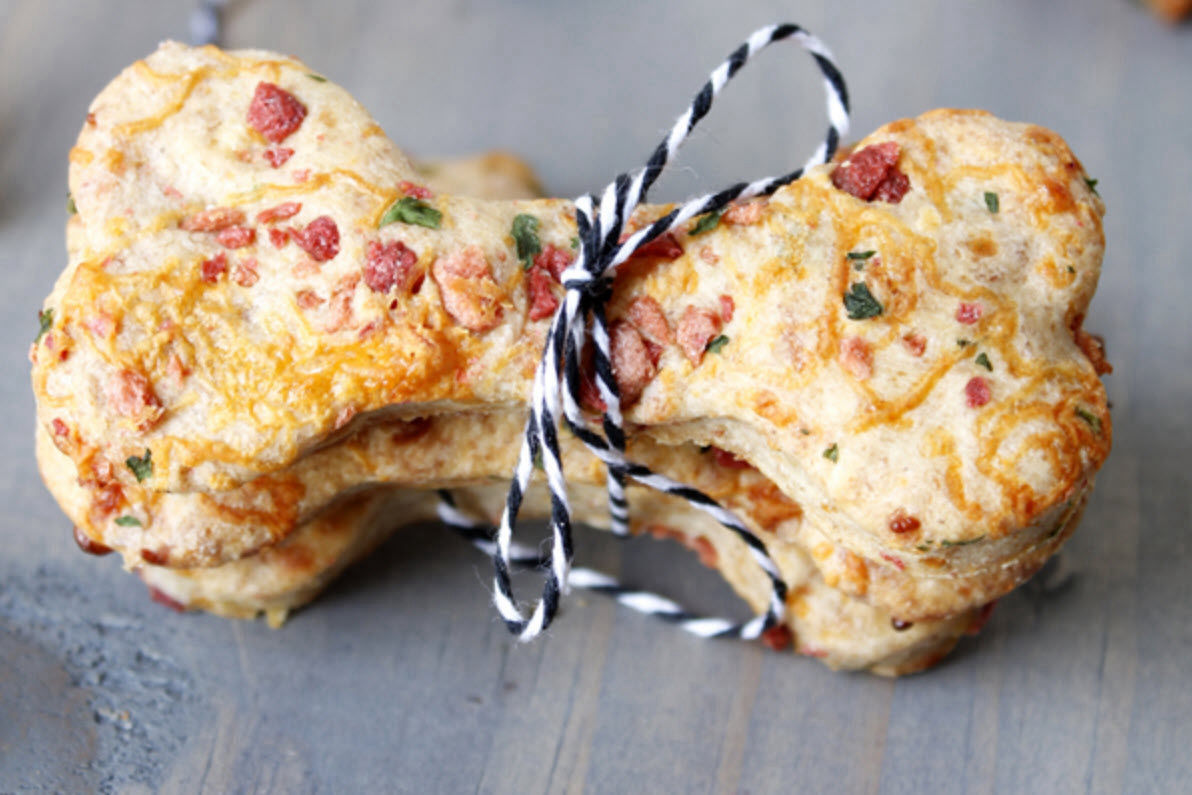Bacon Cheddar Treats for dogs